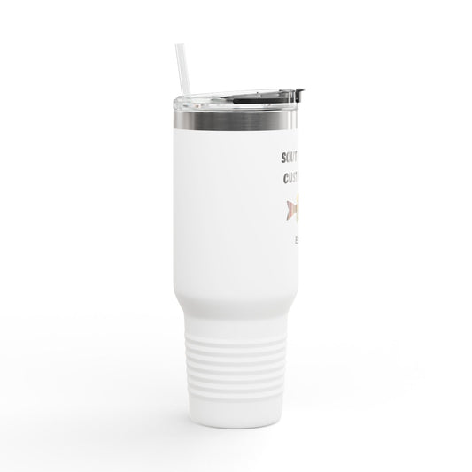 Custom Fishing Insulated Travel Mug, 40oz