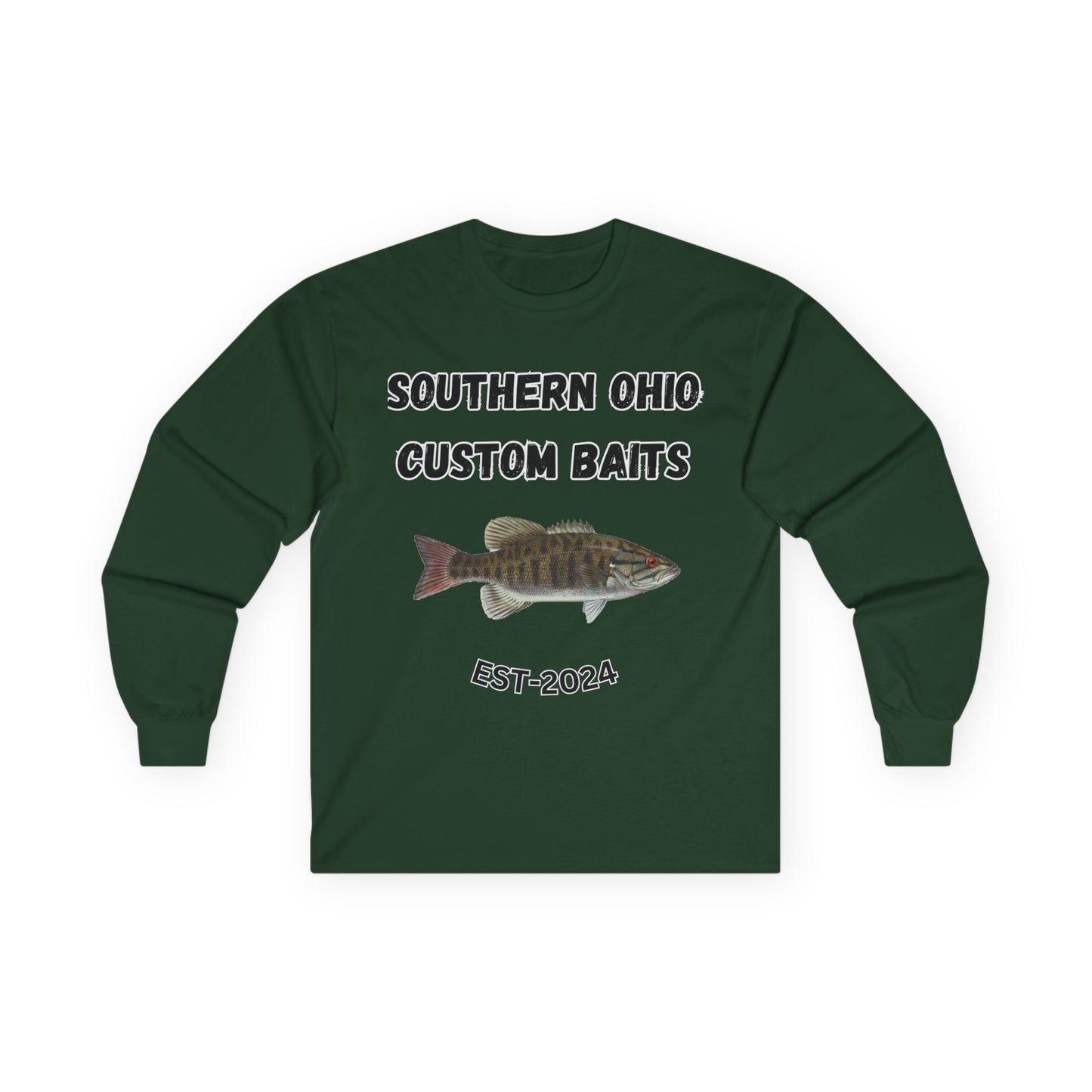 Custom Fishing Long Sleeve Tee
