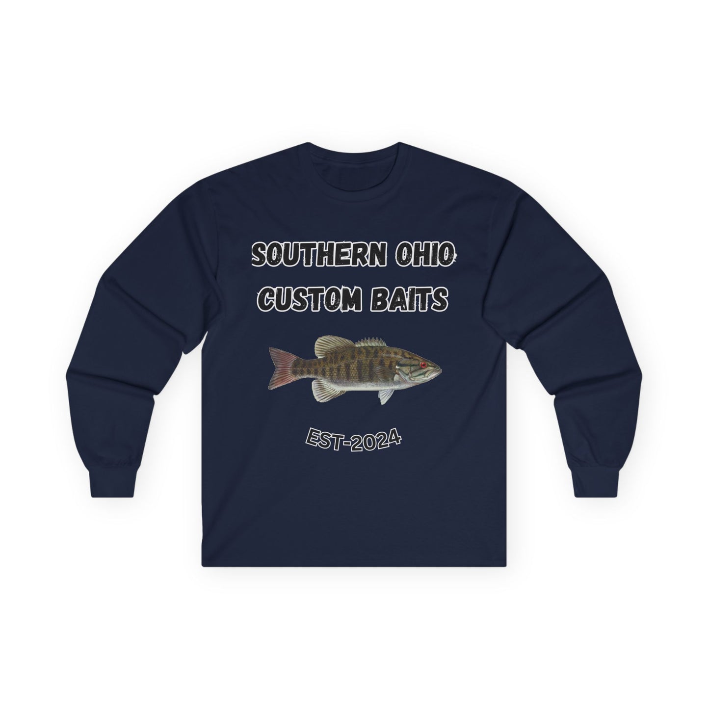 Custom Fishing Long Sleeve Tee